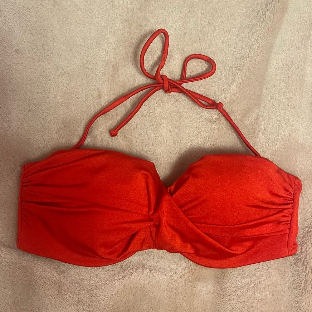 2 for $40 Victoria’s Secret 34C Front Twist Halter Neck Bikini Top